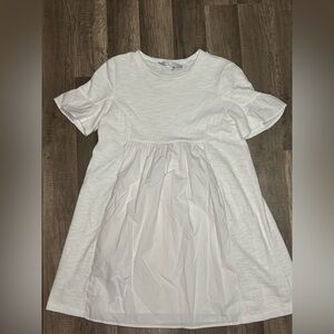 Women’s English factory white dress with pockets